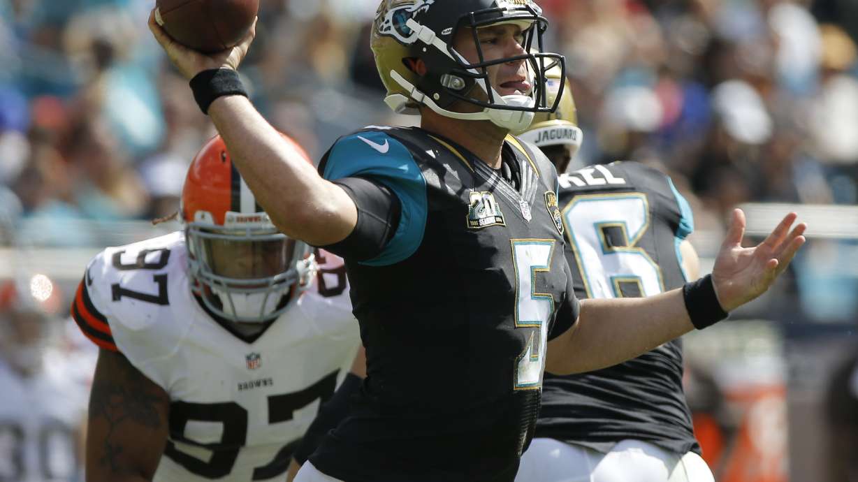 Jaguars snap 9-game losing streak against Browns