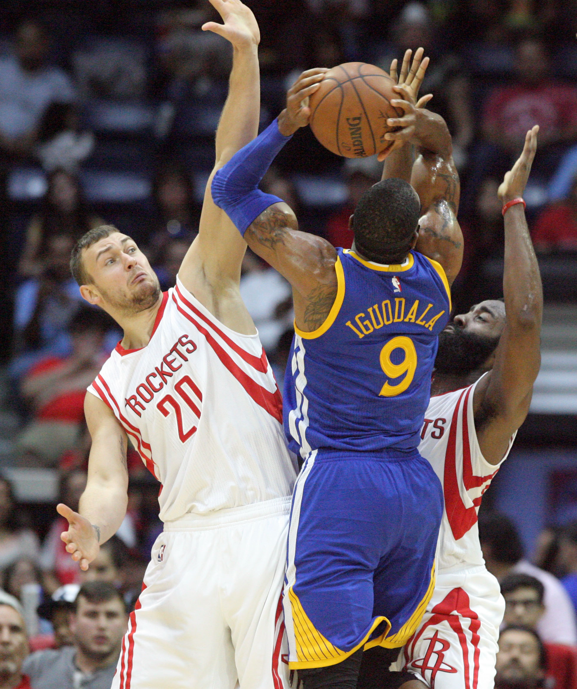 Rockets beat Warriors 90-83 in exhibition game