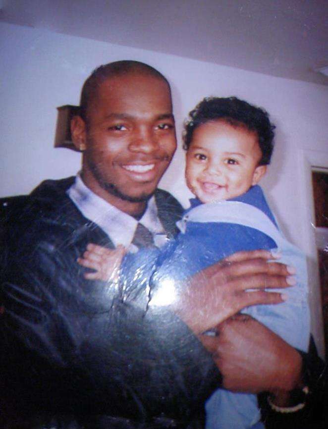 Marcus Kemp with his father, Ronald Kemp. Photo Credit: Karen Martin
