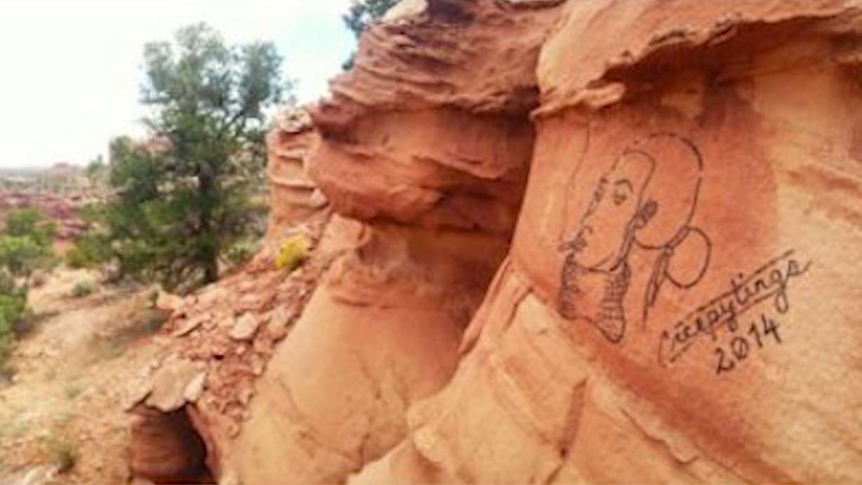Vandalism cases reported in national parks across West