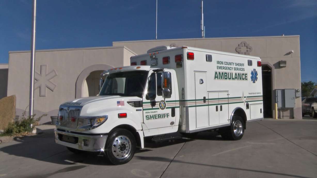 The Iron County Sheriff's Office has found a way to update its ambulance while saving taxpayers $100,000. (Photo: Alex Cabrero, Deseret News)
