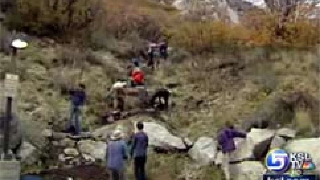 Climbers Clean Trails in Little Cottonwood Canyon