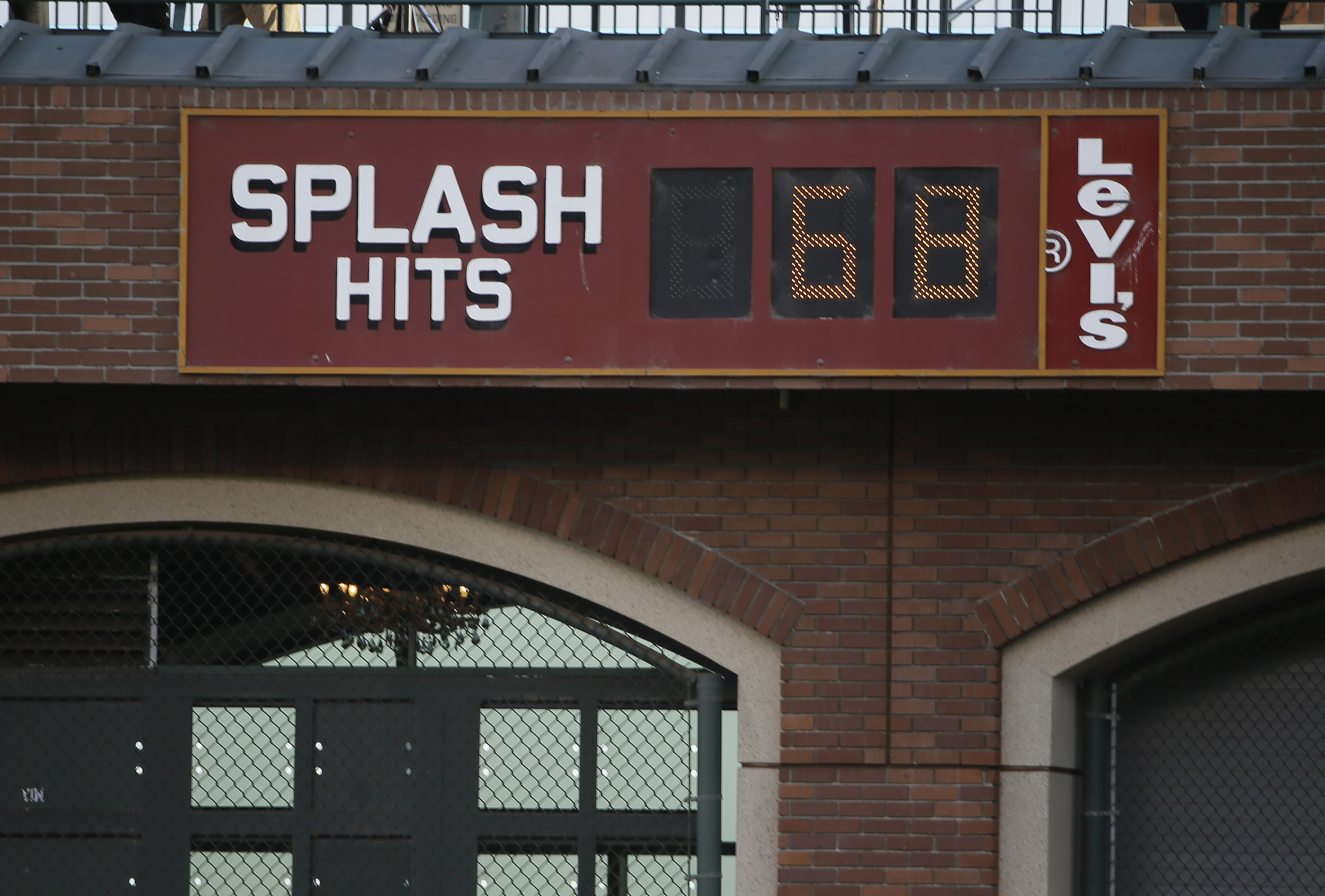 Splash shots still define Giants' ballpark