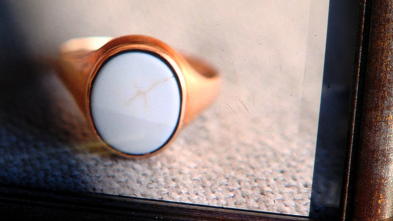 In 1908, Weber County sheriff's deputy John Murphy was shot in his hand when he confronted a suspicious man. His family members claim he was saved because of the ring he was wearing. (Photo: Mike DeBernardo, KSL)