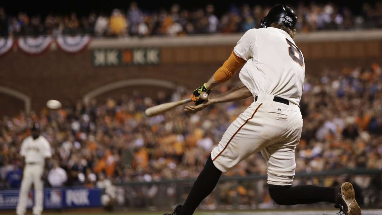 Pence turns World Series into his personal playpen