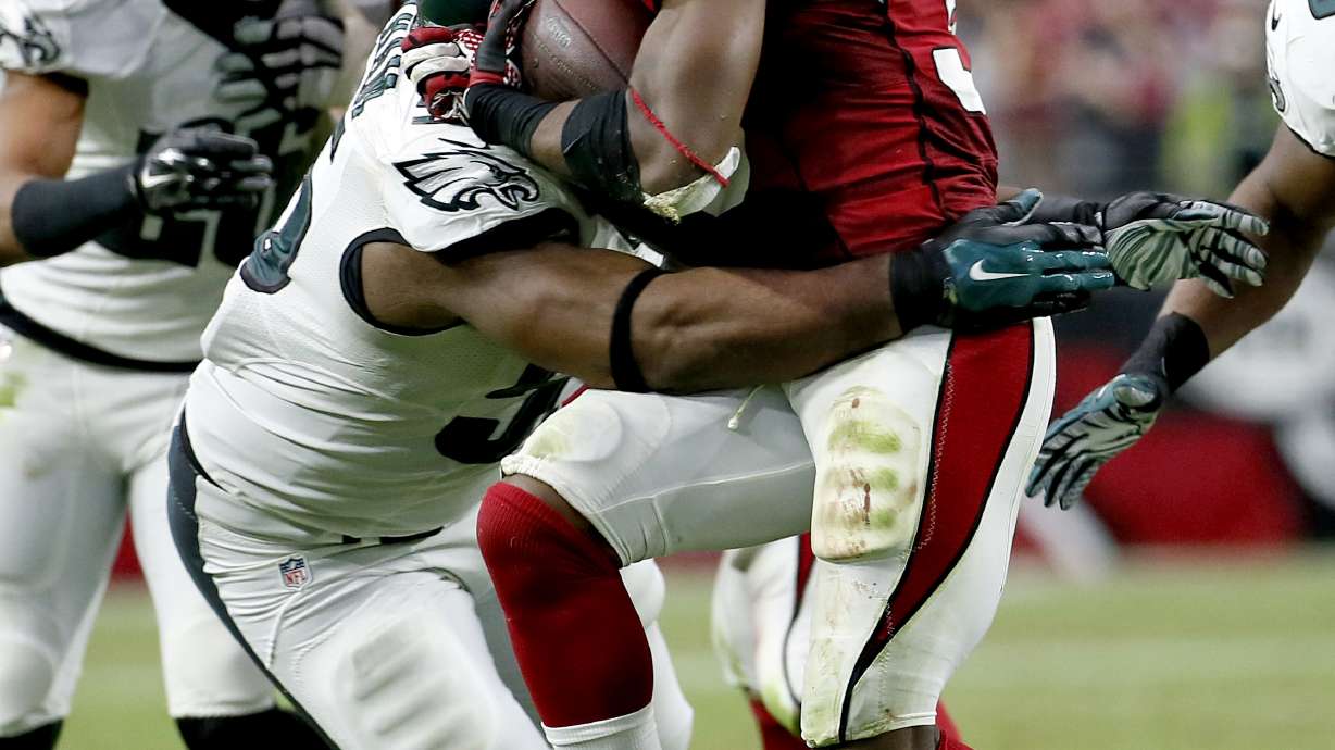 Rookie Brown's 75-yard TD catch beats Eagles 24-20