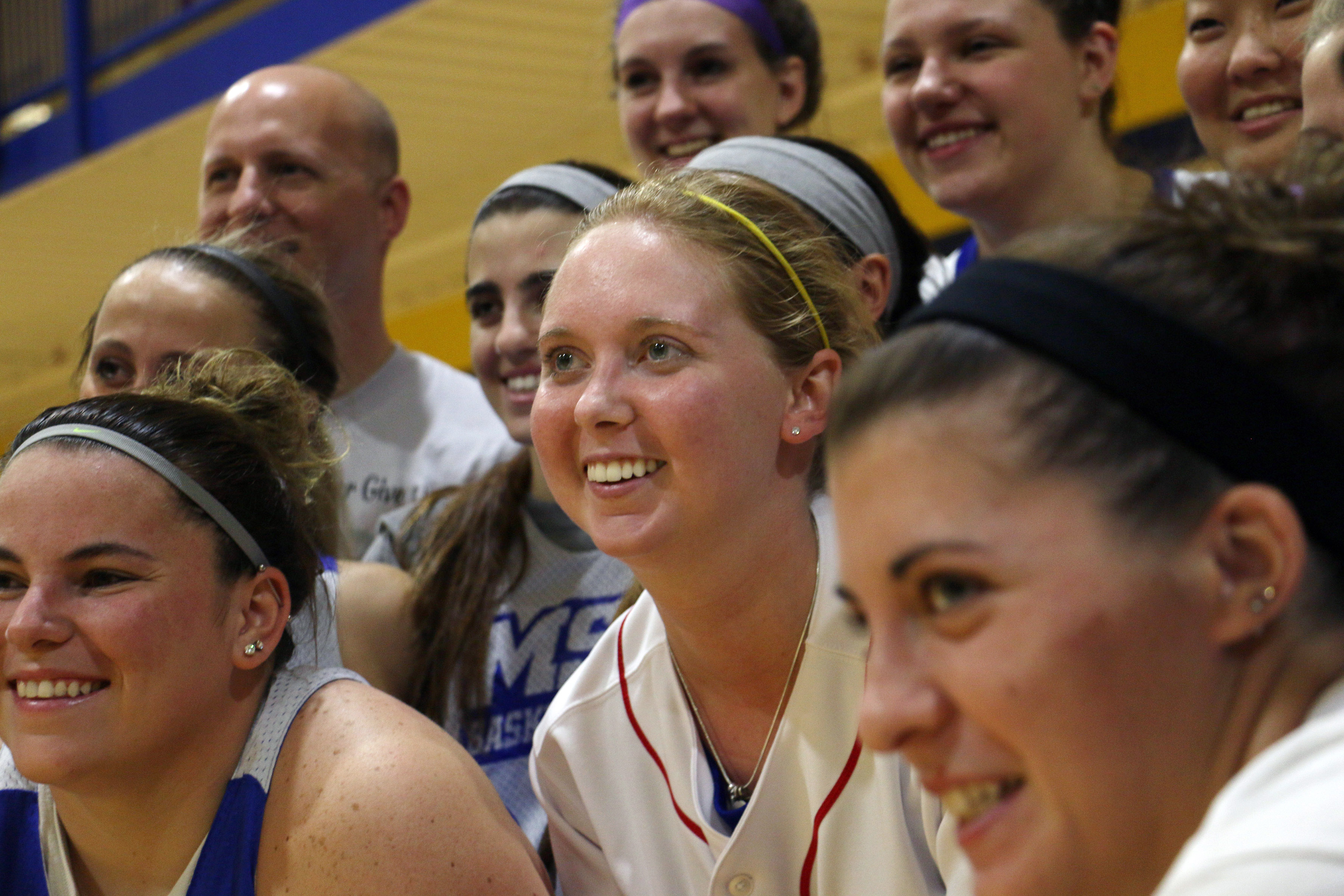 Lauren Hill starts layup challenge for cancer