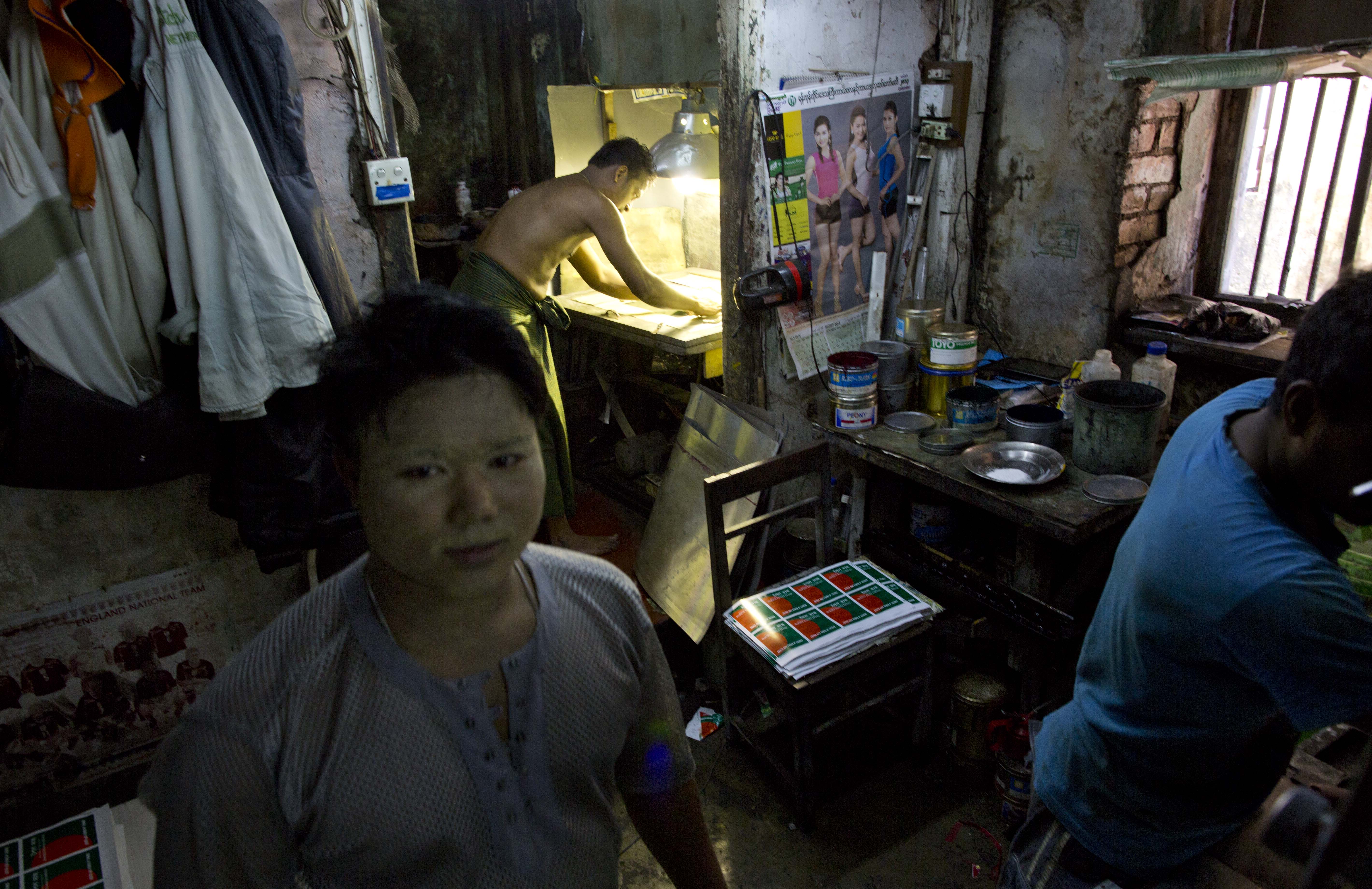 Myanmar's story, told by one crumbling building