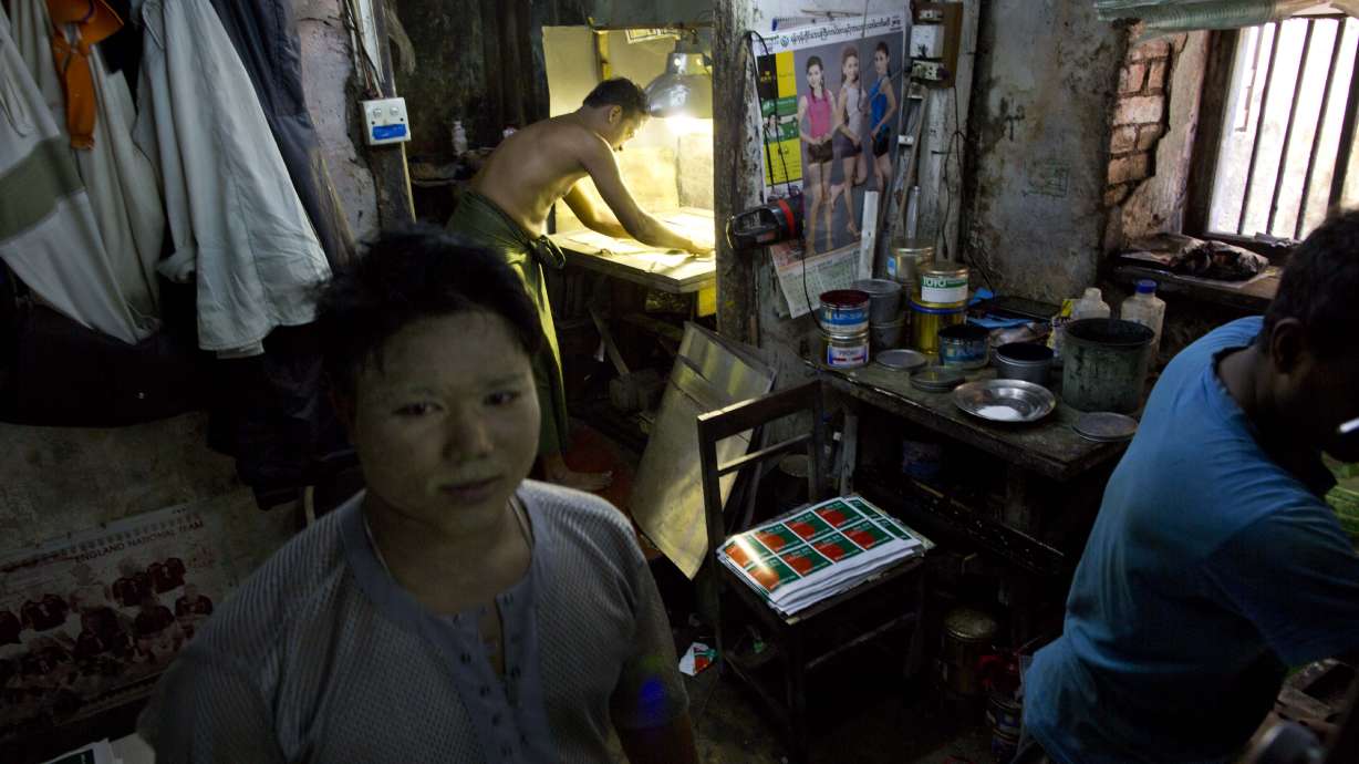 Myanmar's story, told by one crumbling building