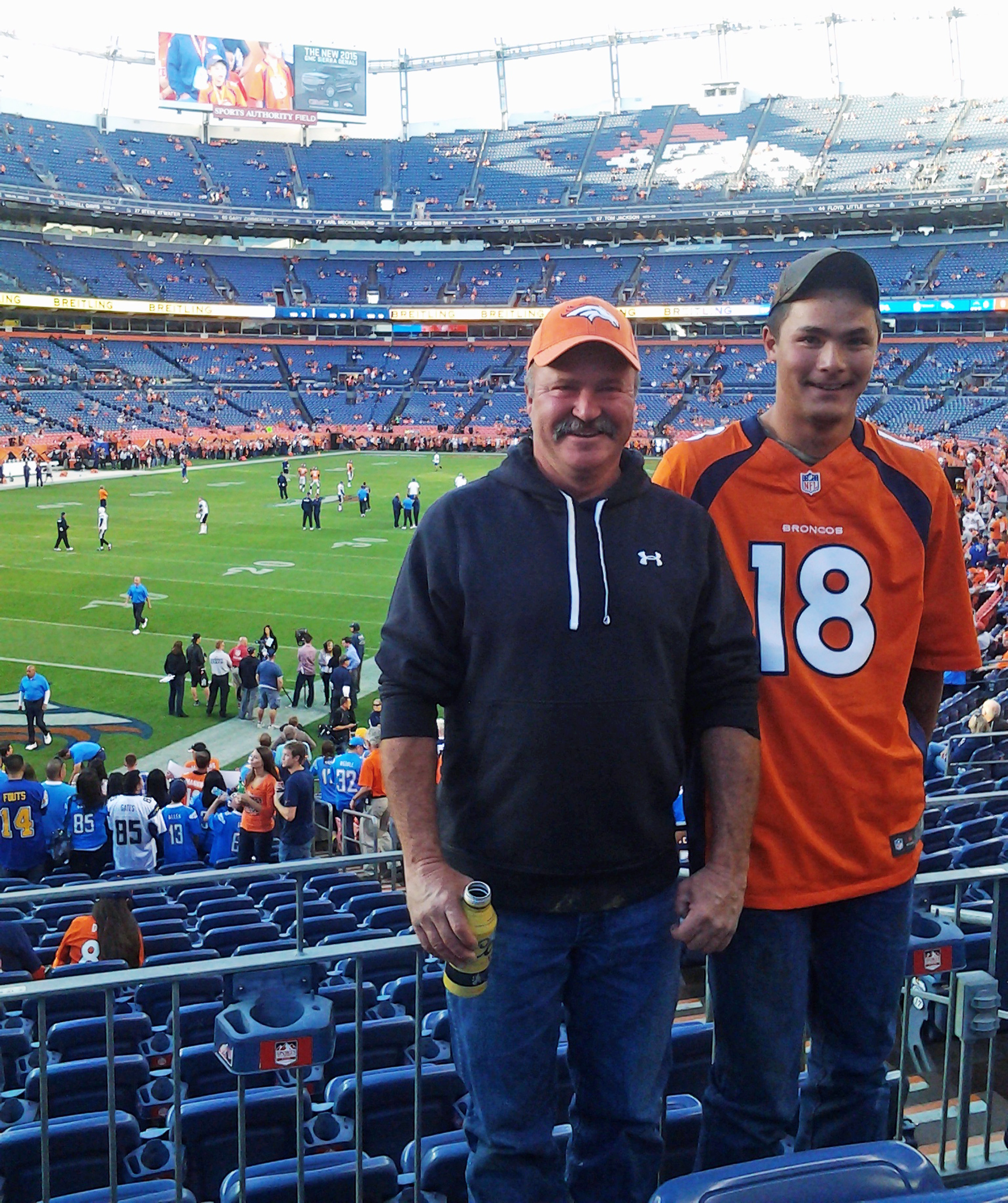 Missing Broncos fan says he had 'fill of football'
