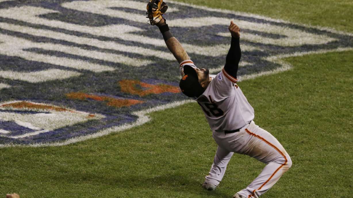 Pence, Panda celebrate another World Series crown