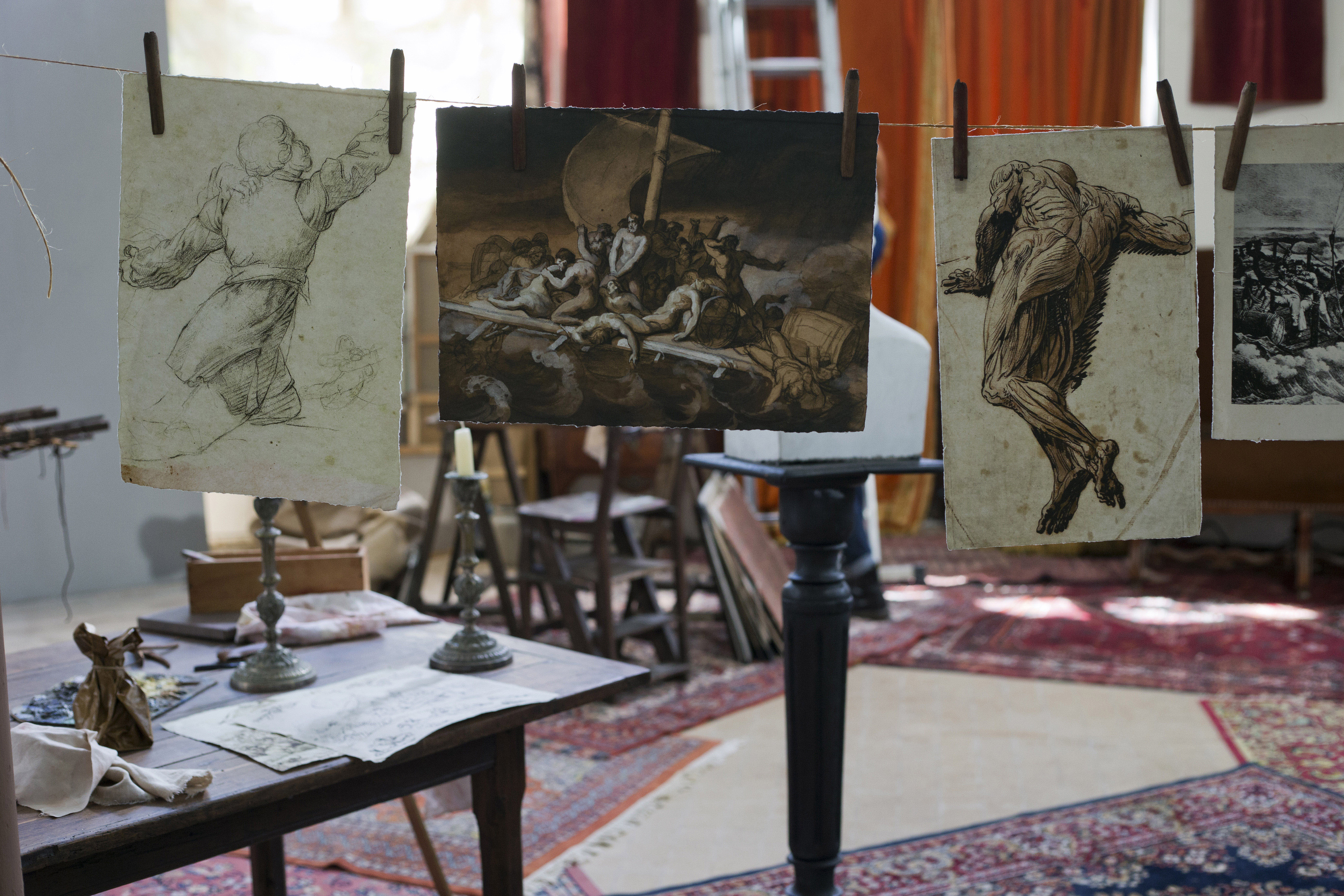 Film tells horrifying tale behind Louvre painting