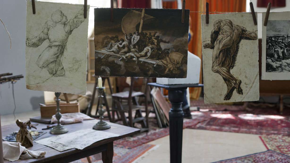Film tells horrifying tale behind Louvre painting