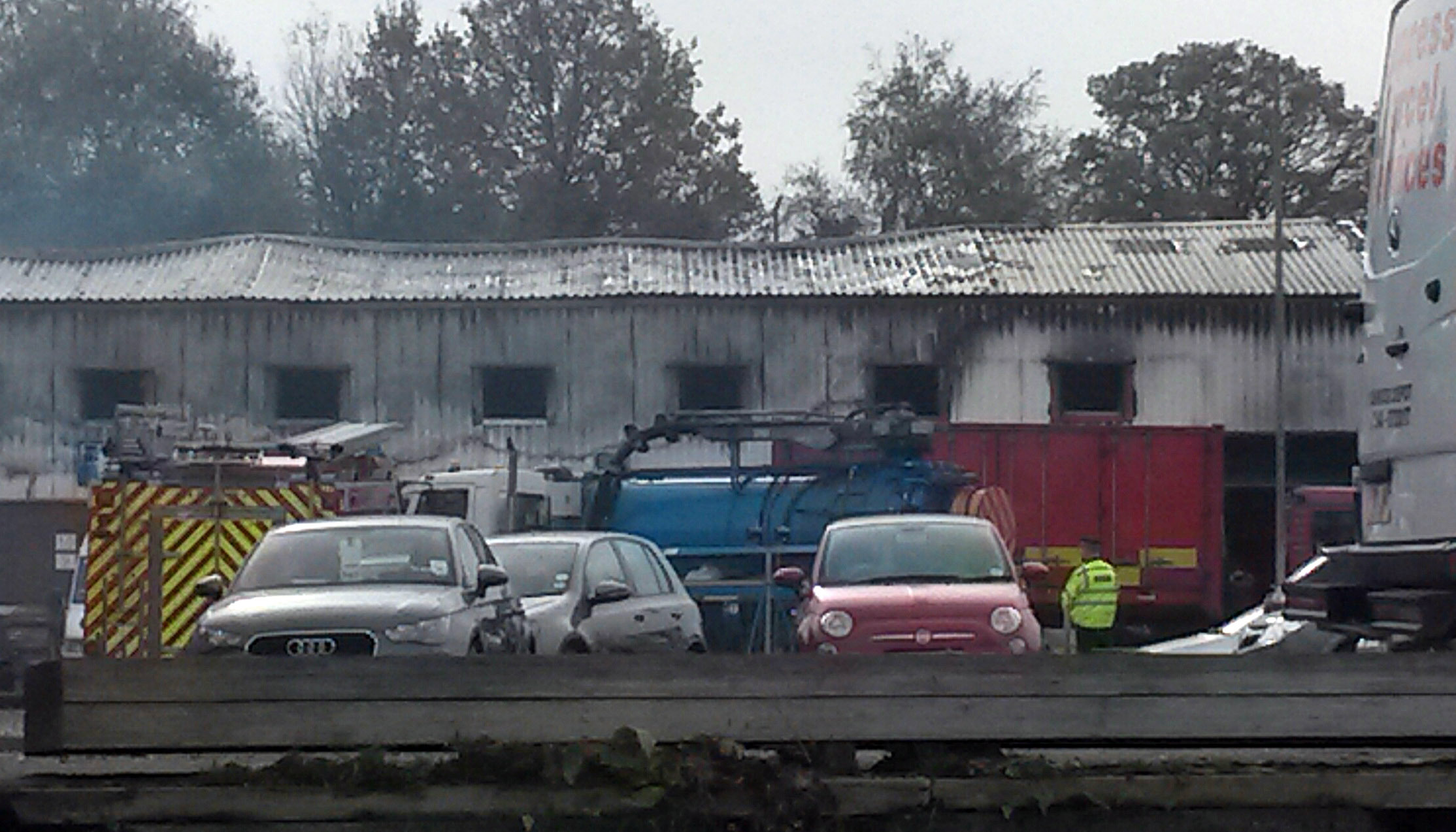 2 bodies found after UK fireworks warehouse blaze