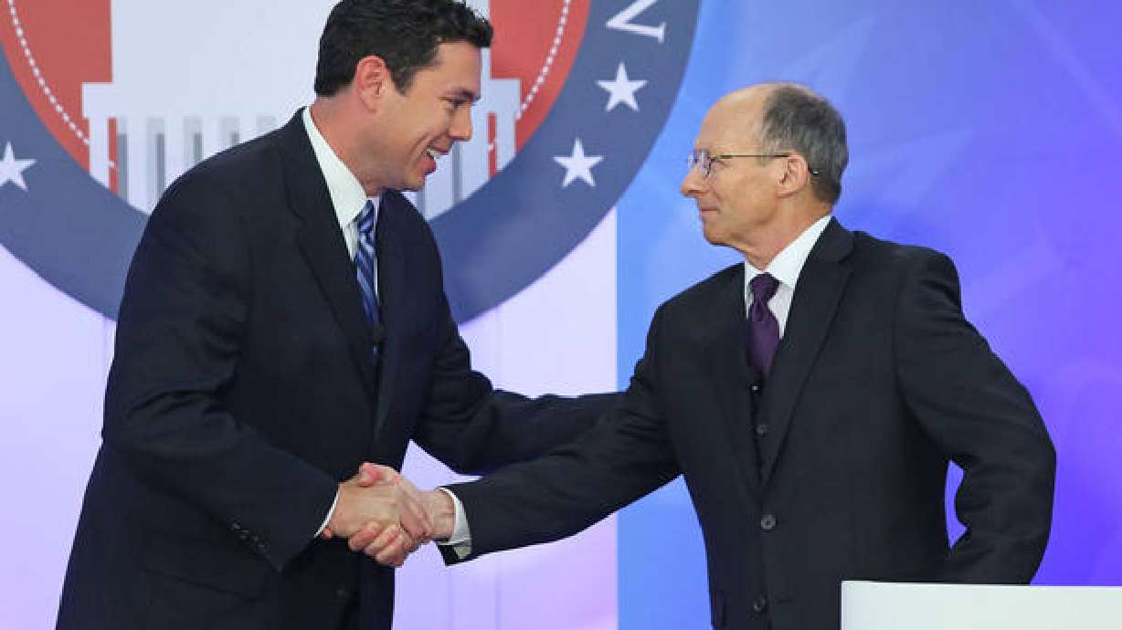 Looking at the 3rd Congressional District race — Rep. Jason Chaffetz and Brian Wonnacott