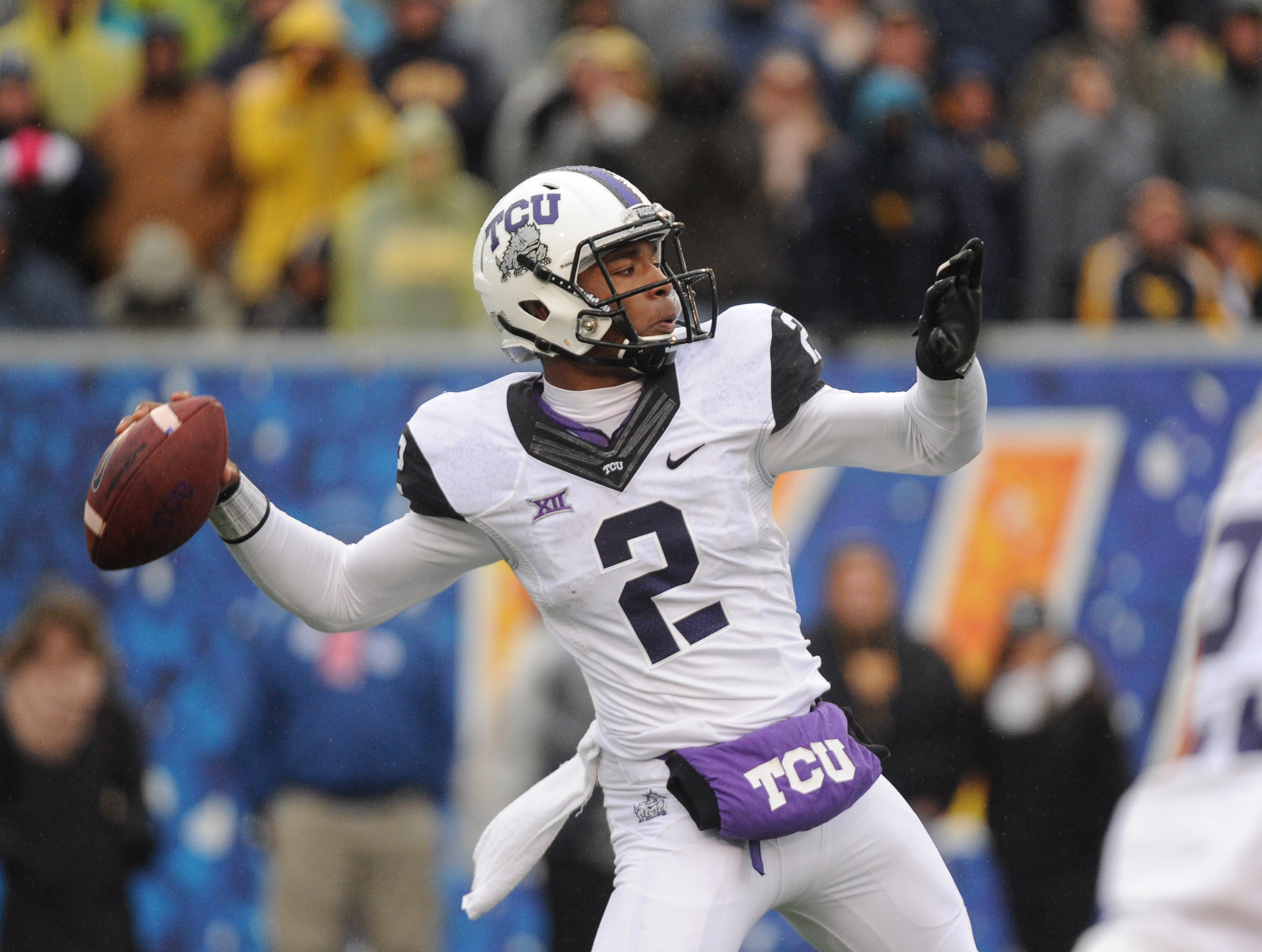 Oberkrom's field goal lifts TCU past WVU, 31-30