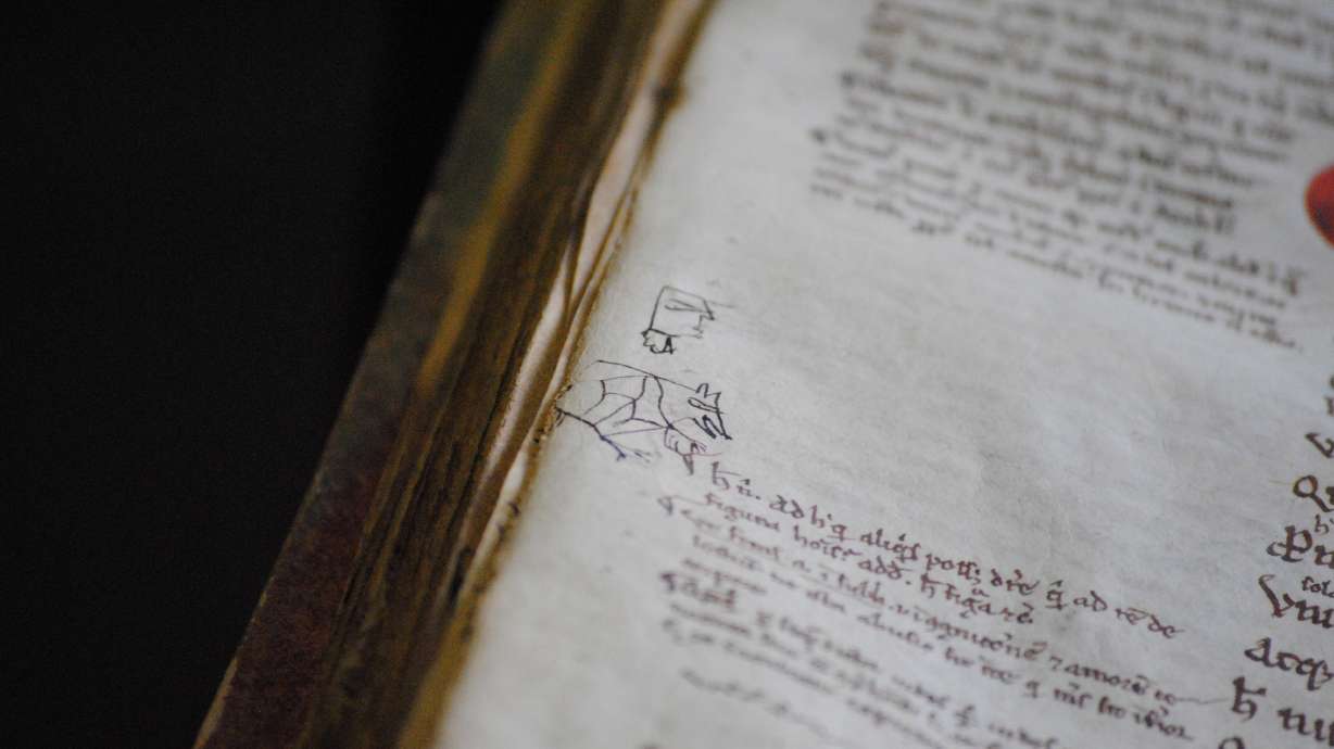 Gold mine of cheeky medieval doodles show ancestors just as silly as us