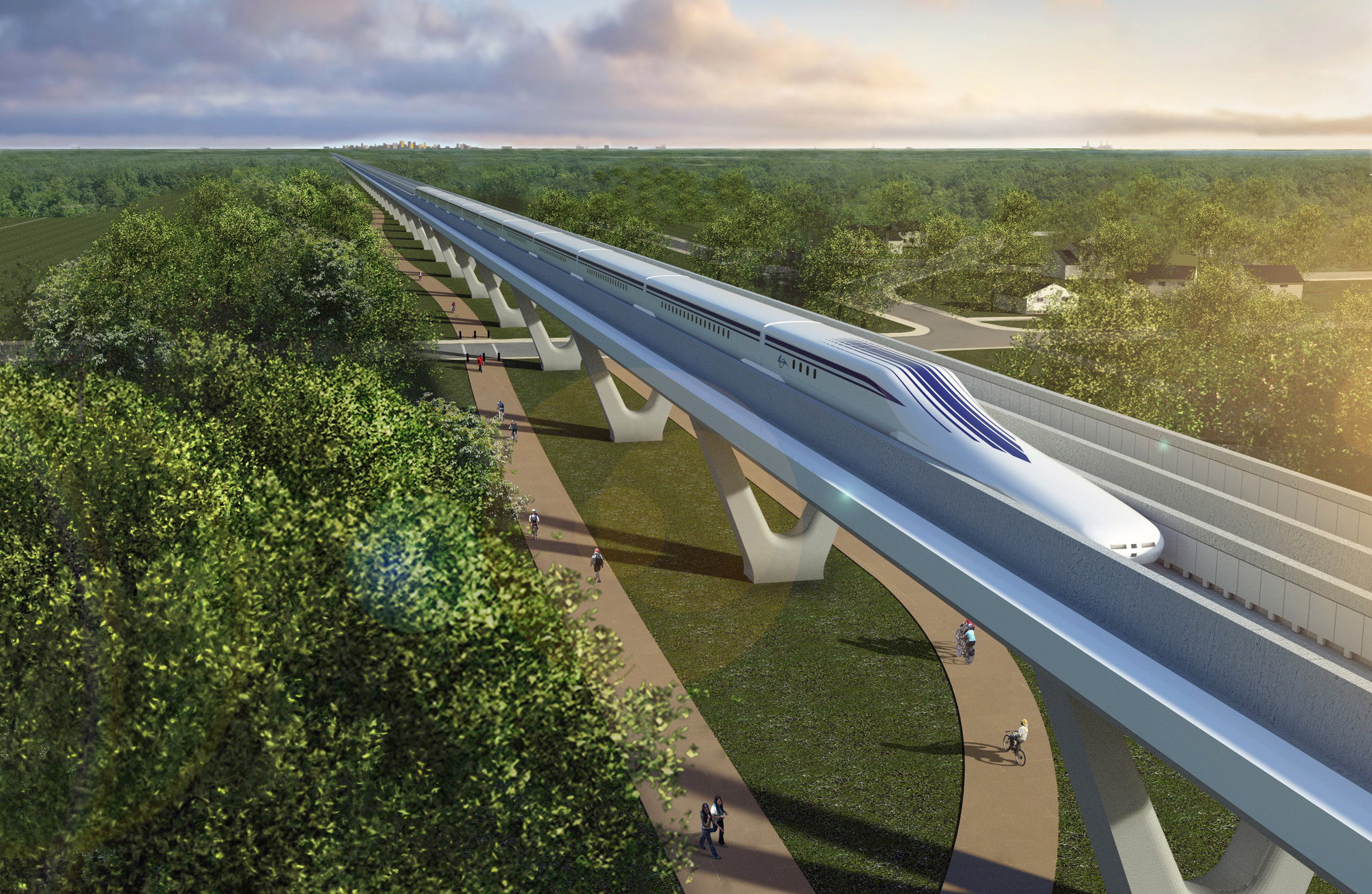 Floating train could whisk you from D.C. to N.Y. in an hour