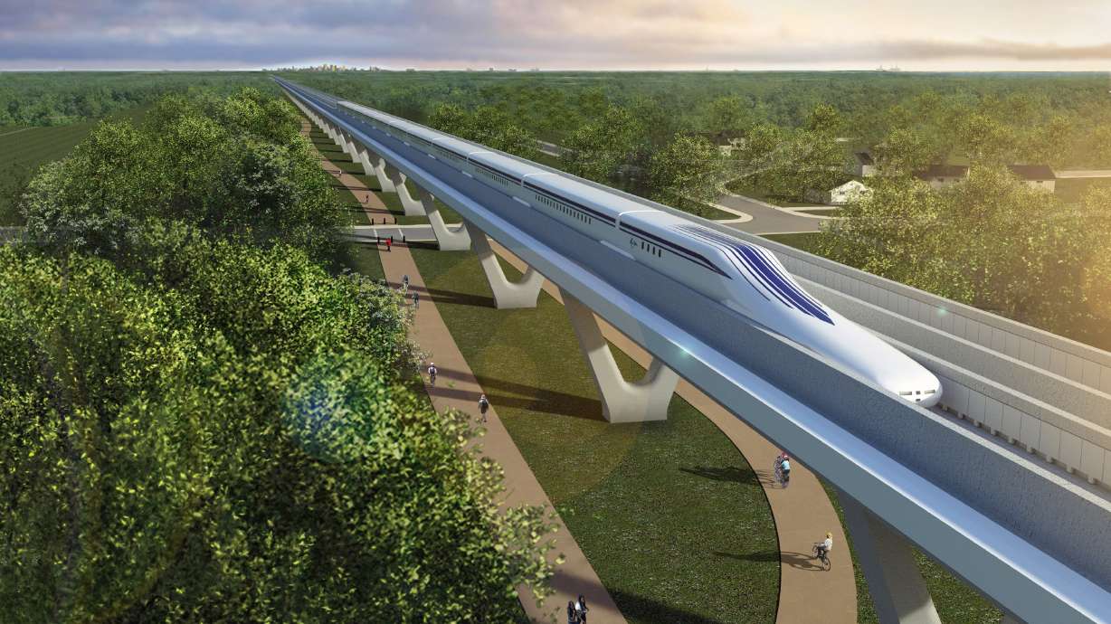 Floating train could whisk you from D.C. to N.Y. in an hour