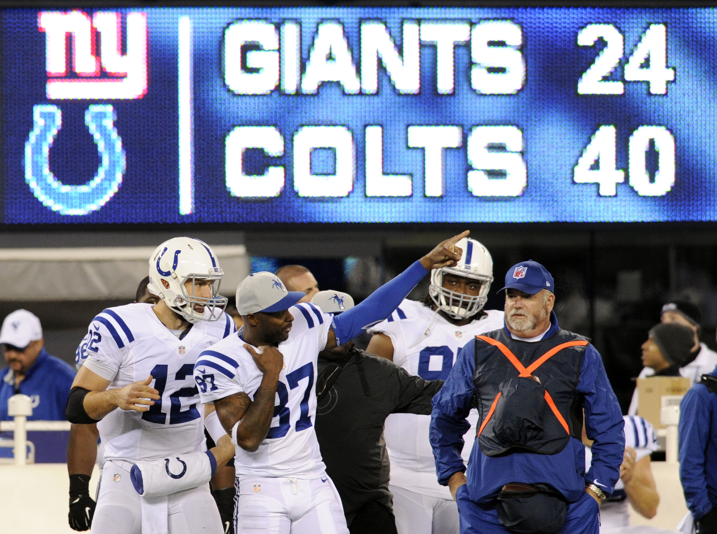 Giants in trouble after third straight loss
