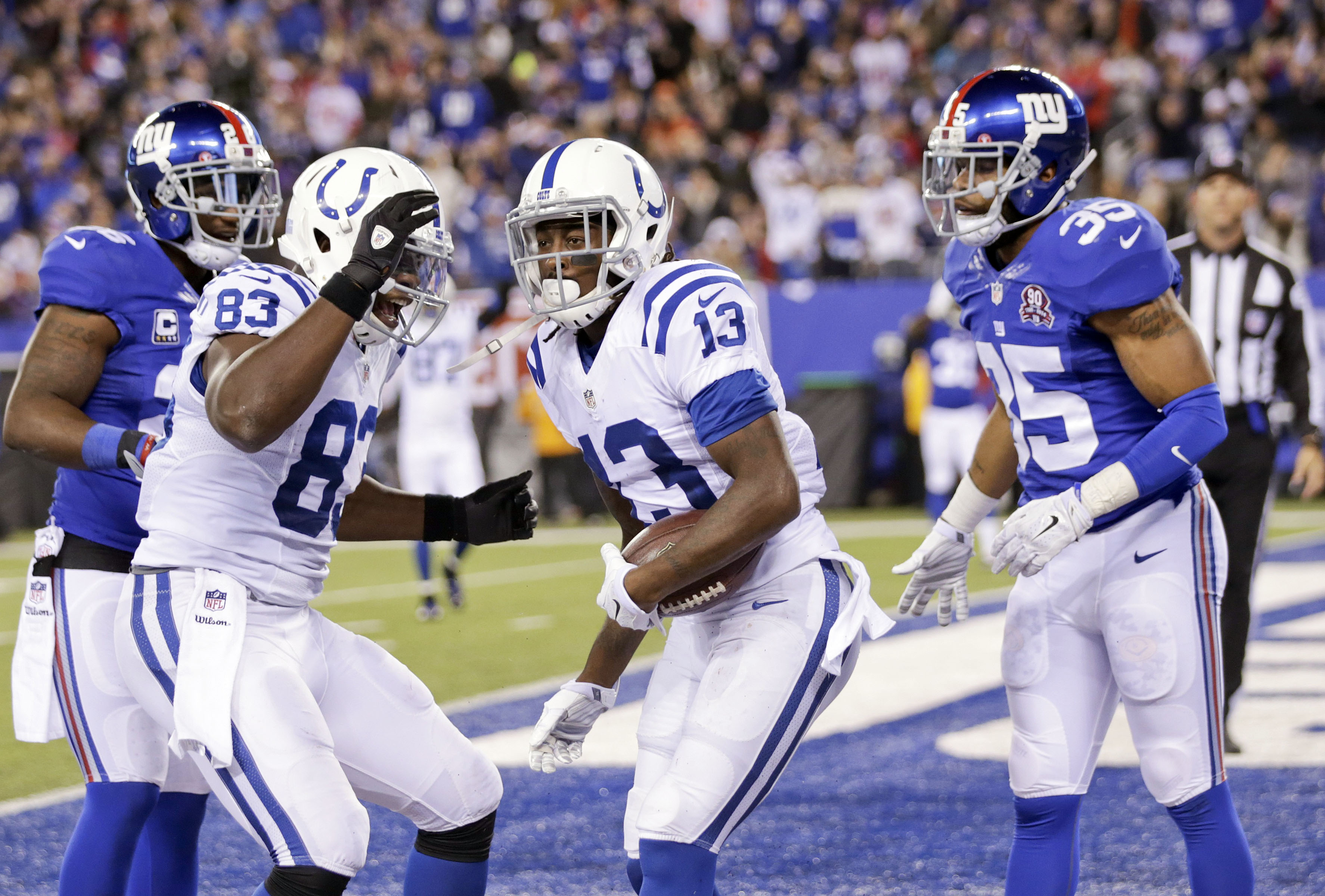 Colts are putting up big numbers on scoreboard
