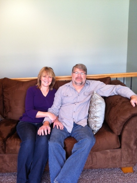 Gary Kovacs, a patient of Dr. Bateman, and his wife, Sheri Kovacs at their home. (Sara Jarman/KSL.com)