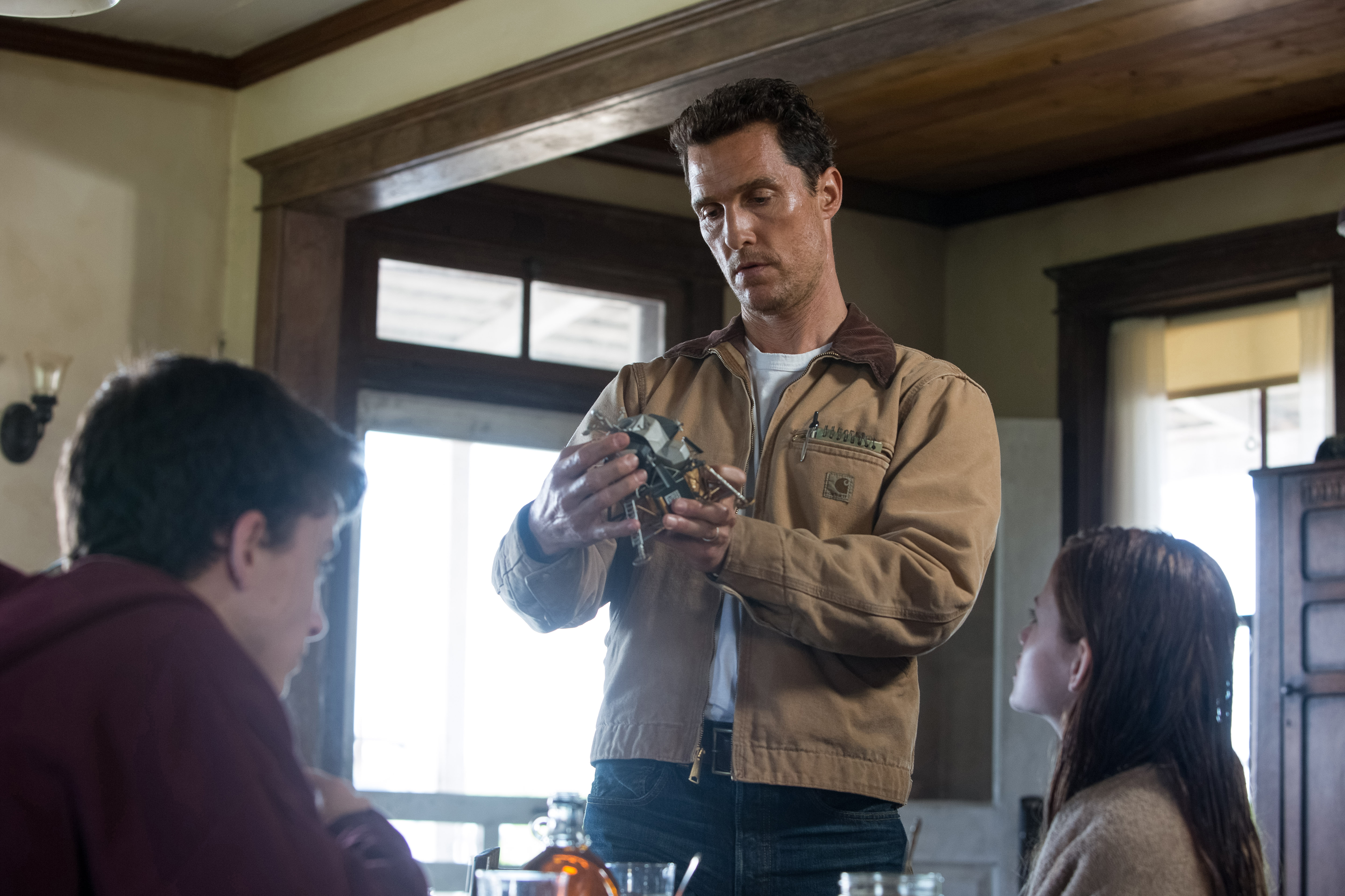 This image released by Paramount Pictures shows Matthew McConaughey in a scene from "Interstellar." (AP Photo/Paramount Pictures, Melinda Sue Gordon)