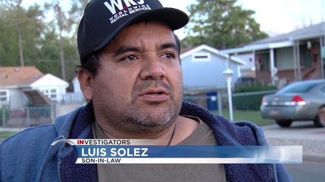 Luis Solez, Juan's son-in-law. He said Juan is still waiting on a new green card. (KSL TV).
