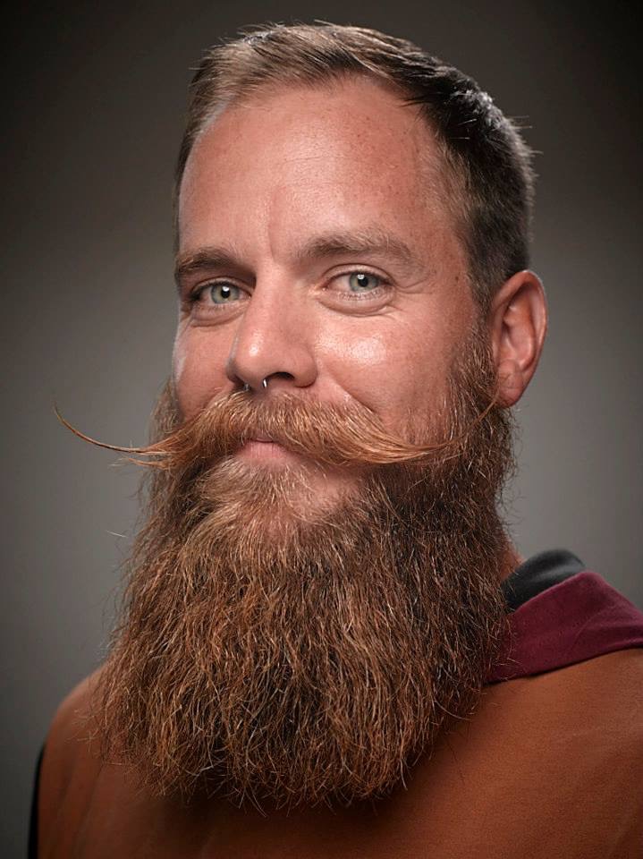 Hairy win: Olympia man is world beard champion