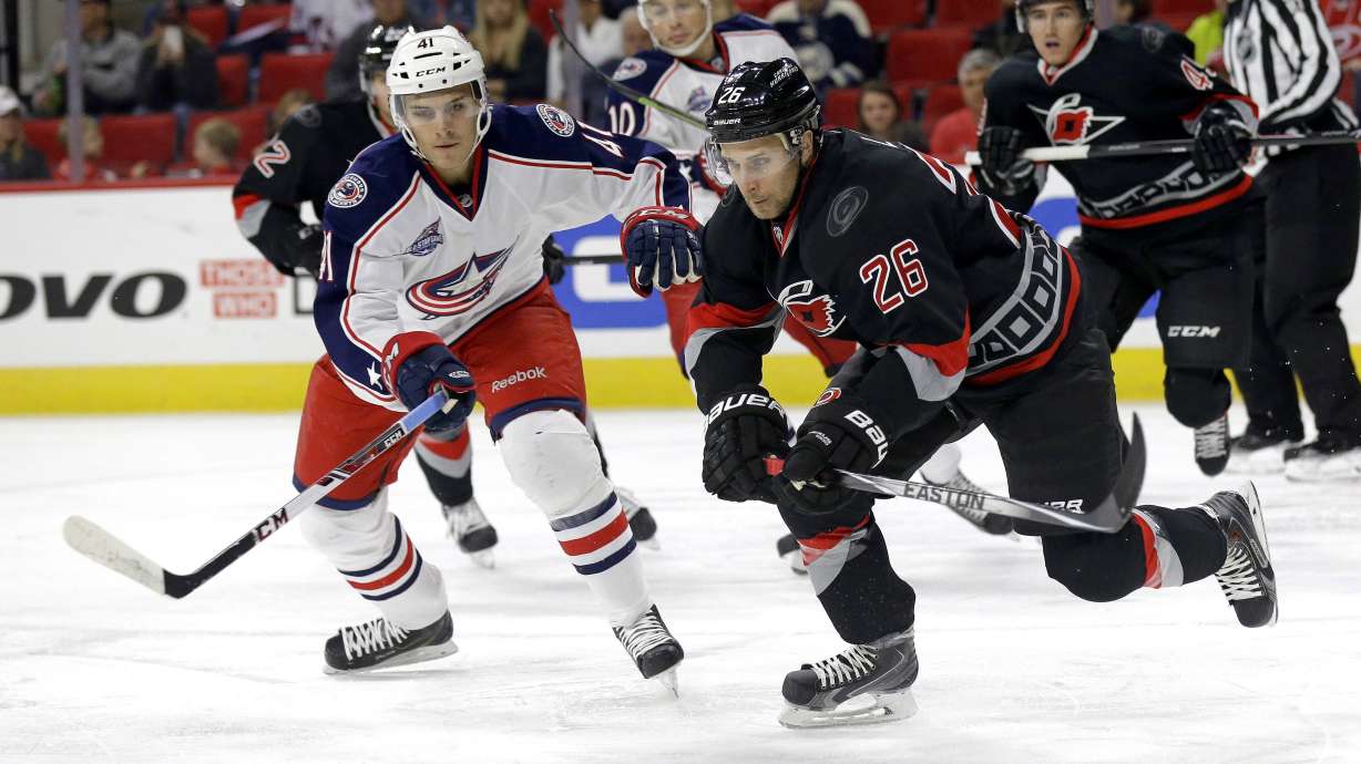 Hurricanes beat Blue Jackets 3-2 in overtime