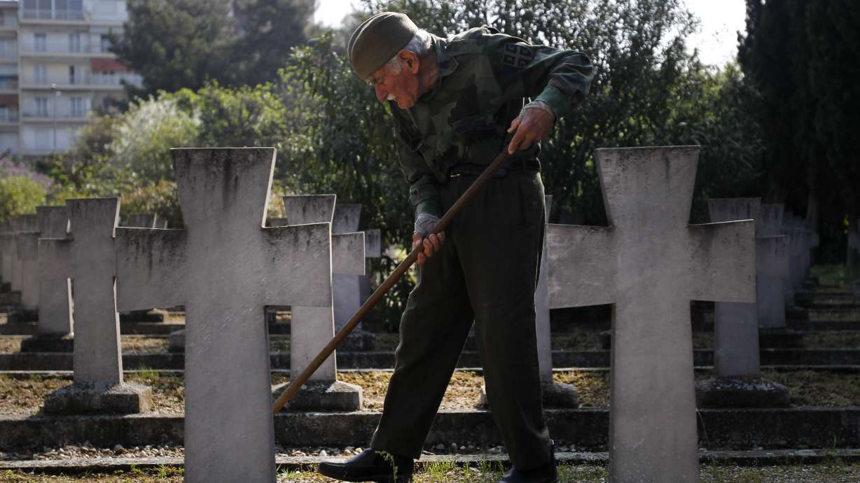 86-year-old Serb guards over WWI dead in Greece