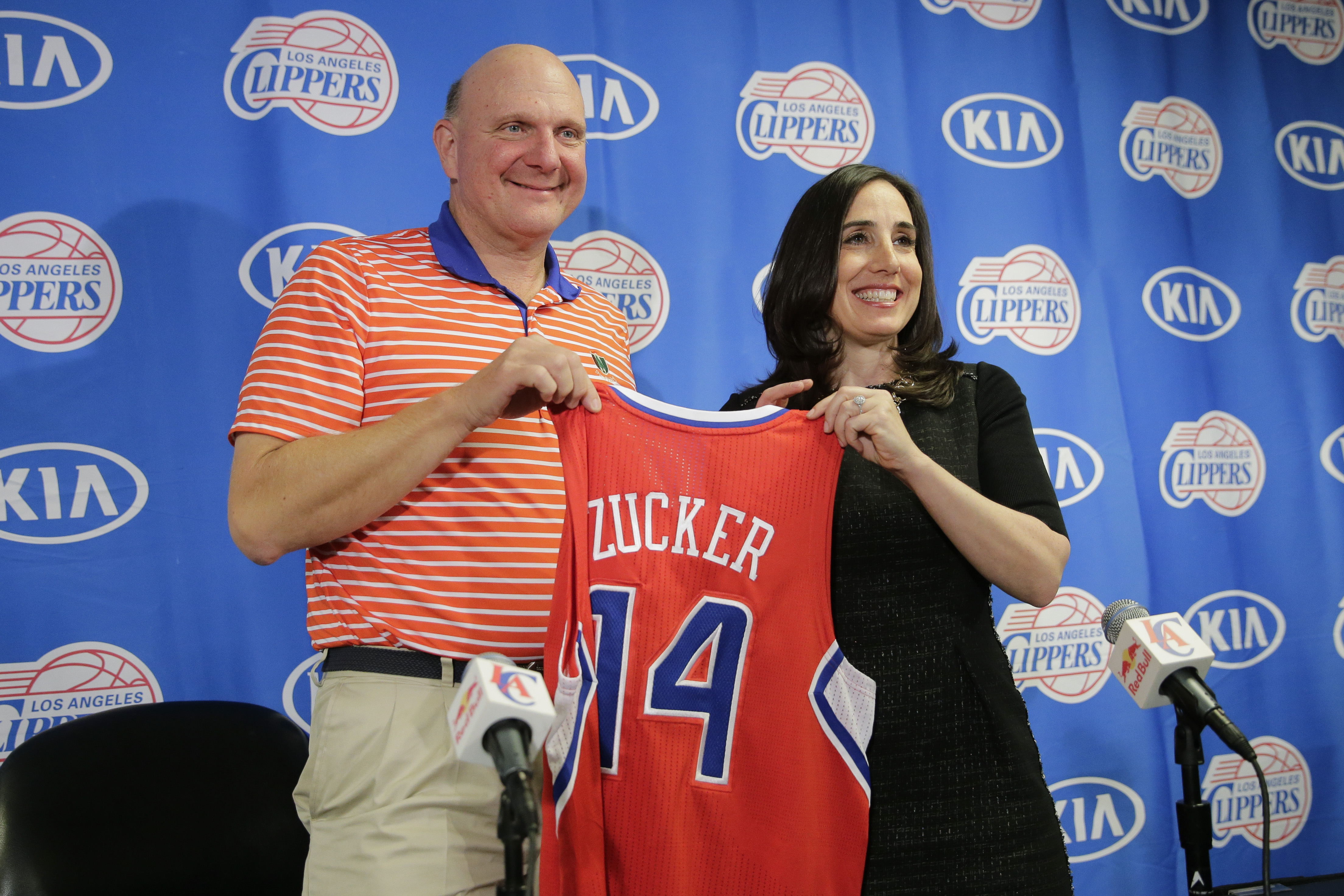 Gillian Zucker takes over Clippers' business side