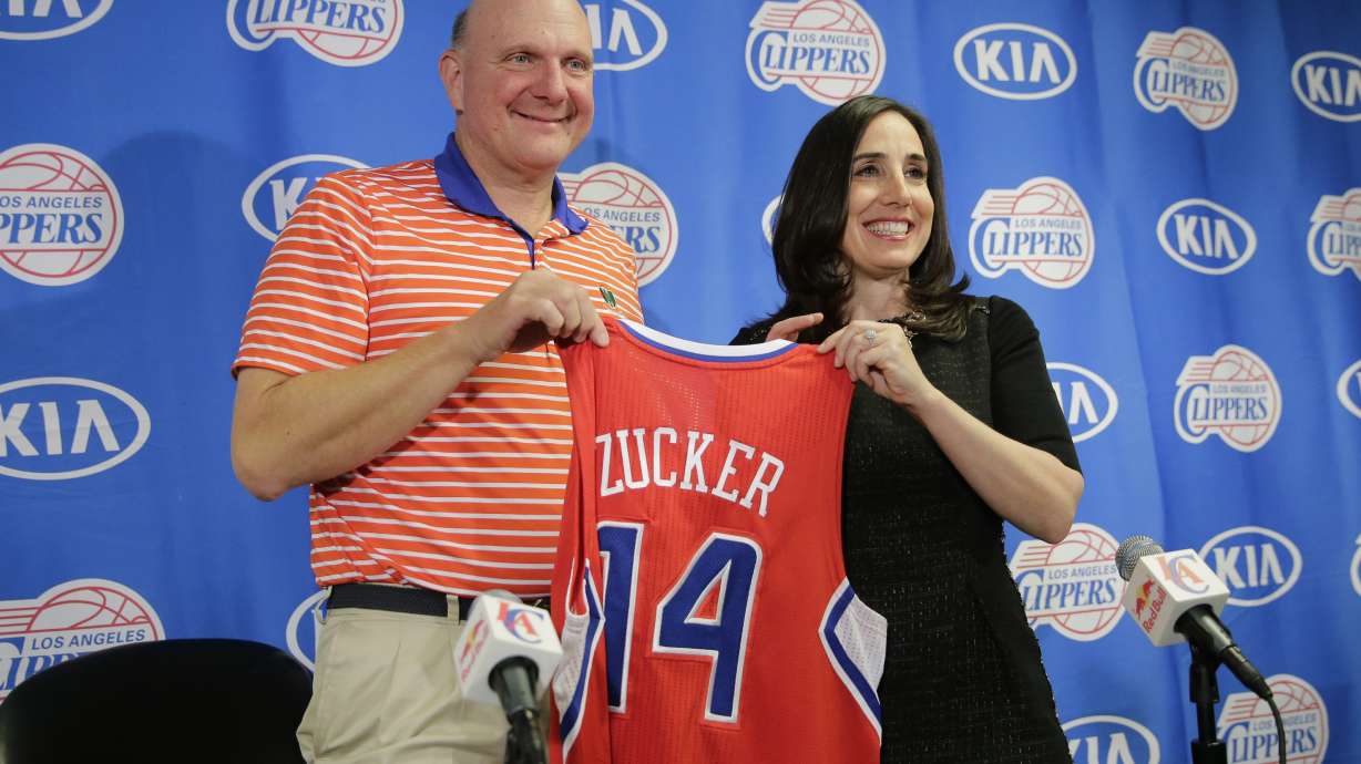 Gillian Zucker takes over Clippers' business side