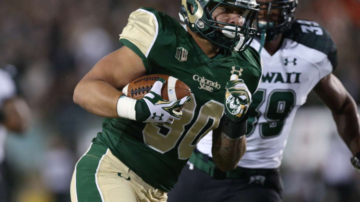 CSU beats Hawaii 49-22 to improve to 9-1