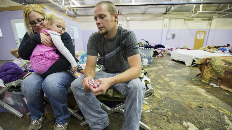 Homeless families take next step at winter overflow shelter