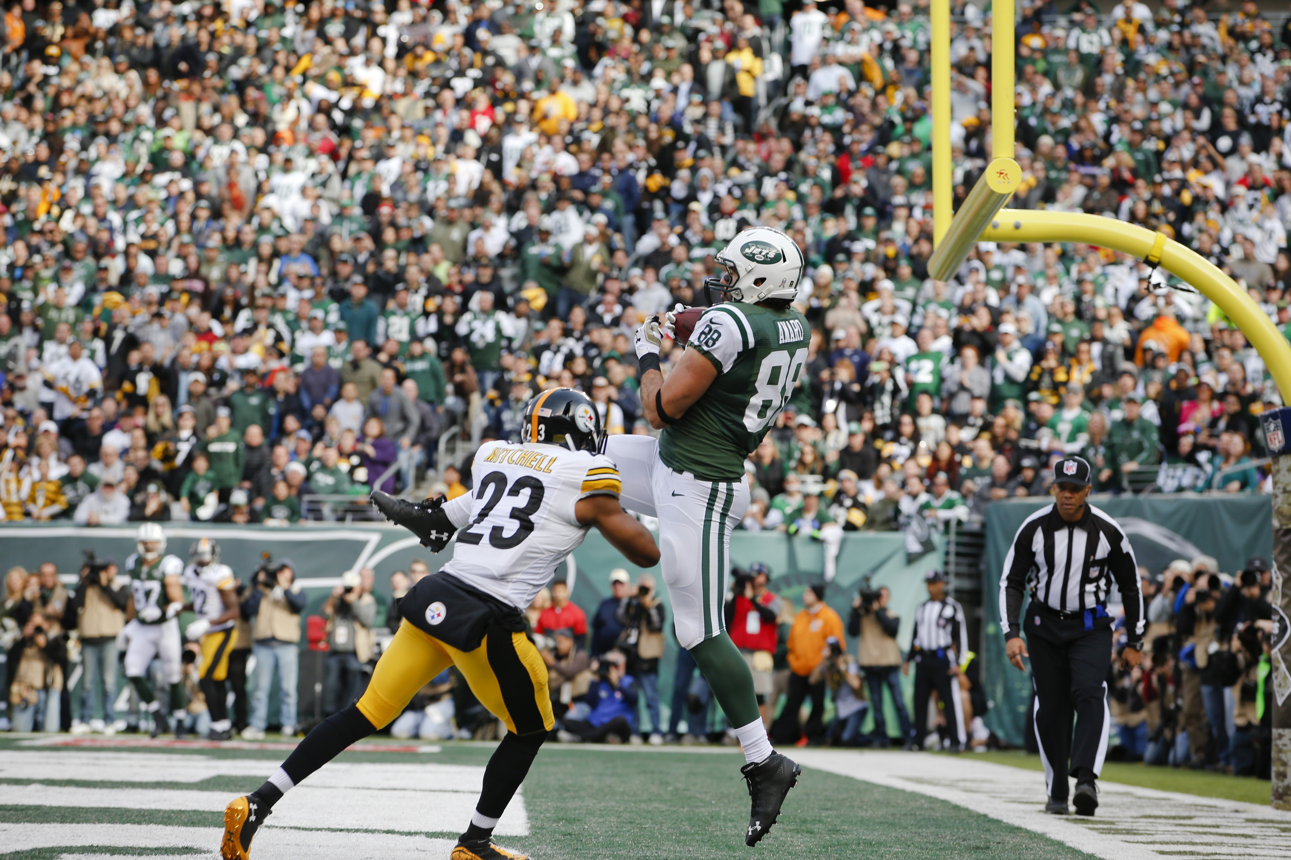 Jets stop Big Ben, Steelers in 20-13 victory
