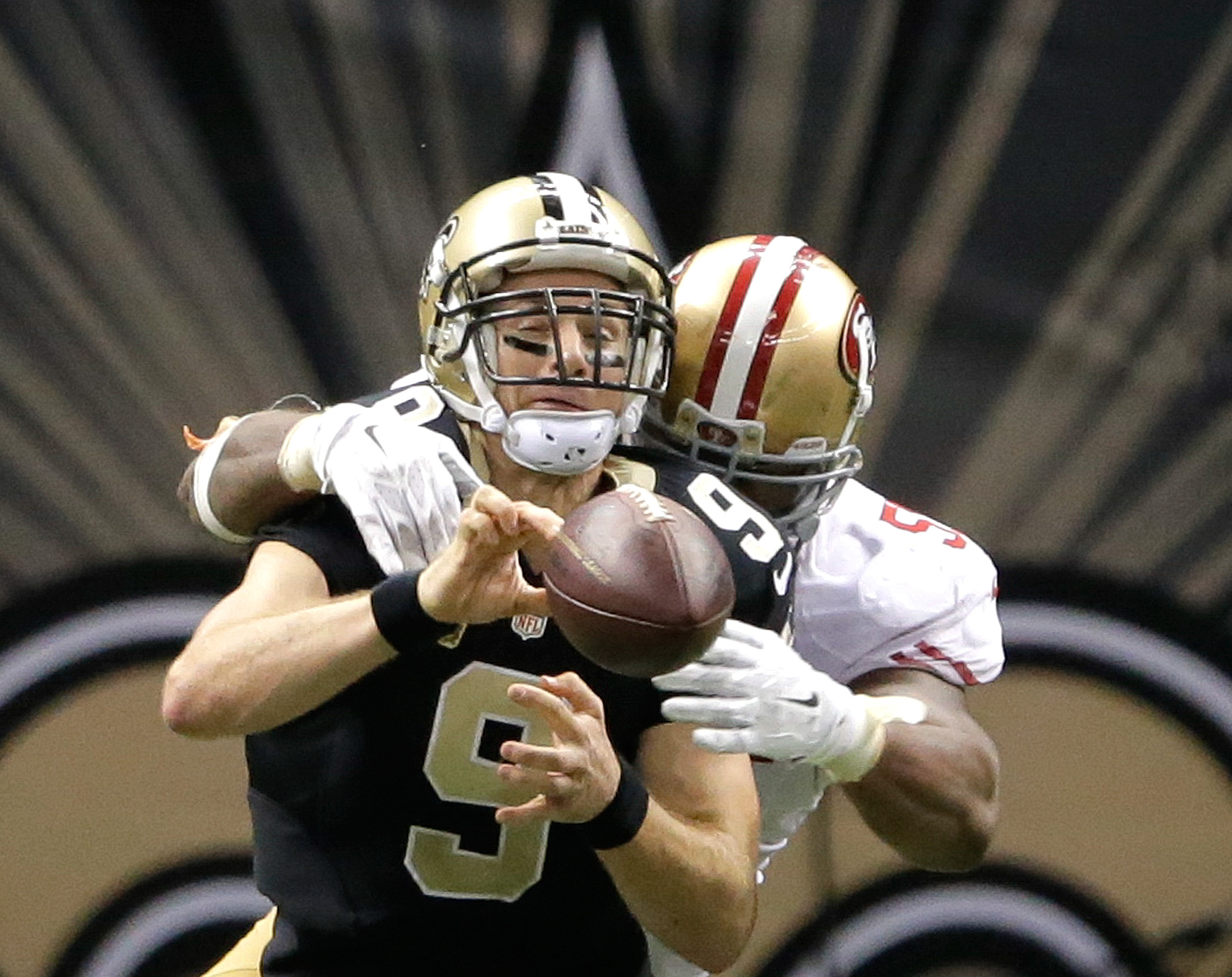 Saints fall 27-24 in OT to 49ers