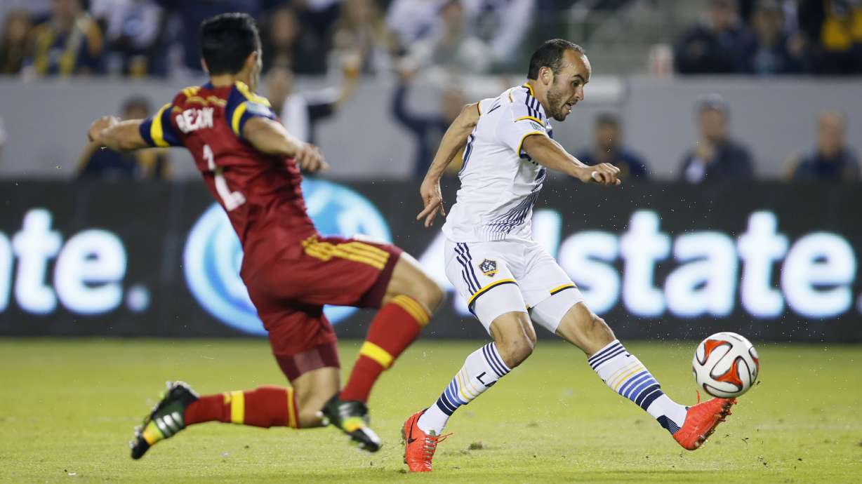 Donovan tricks Real; Galaxy advance with 5-0 win