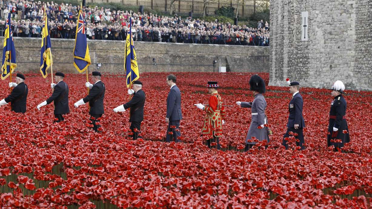 Europe remembers Armistice Day with ceremonies
