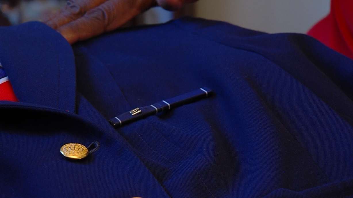 Navy uniforms were worn until 1975 when Hollywood fashion designer Edith Head debuted a uniform designed specifically for women in the U.S. Coast Guard. (Alan Neves, KSL TV).