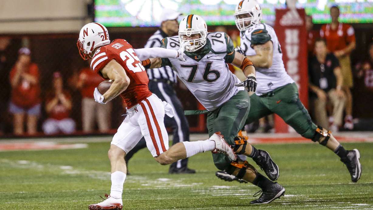 Nebraska's Nate Gerry liking view from secondary