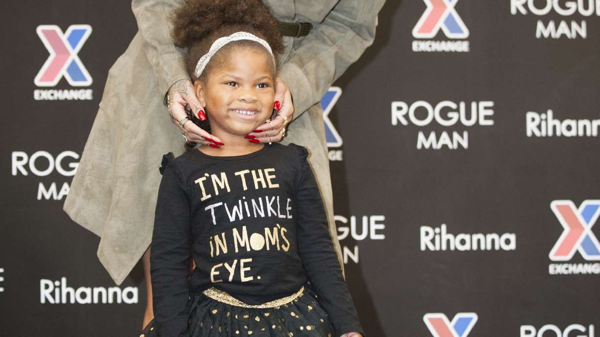 Rihanna teases new music at Virginia military base
