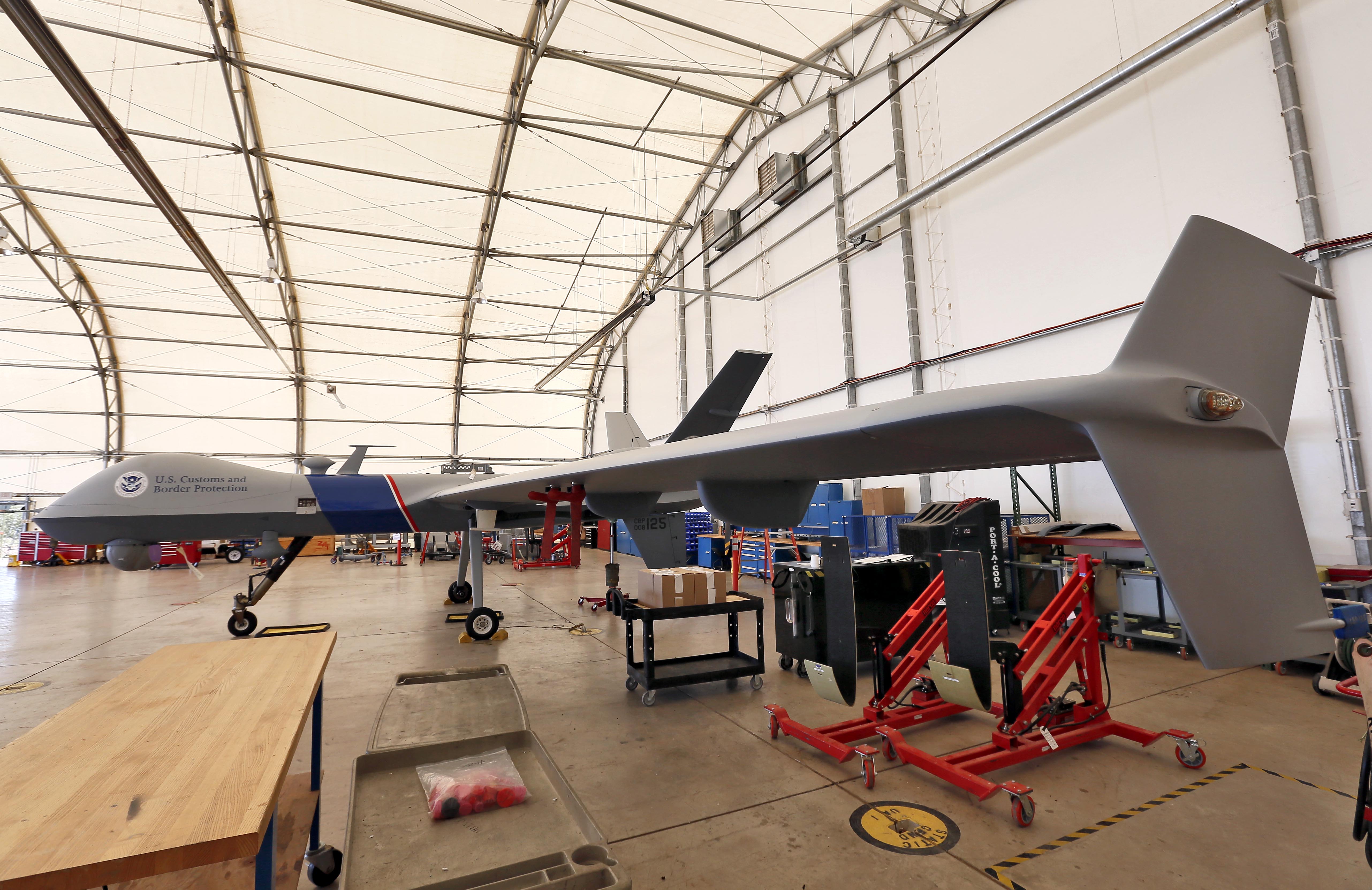 AP Exclusive: Drones patrol half of Mexico border