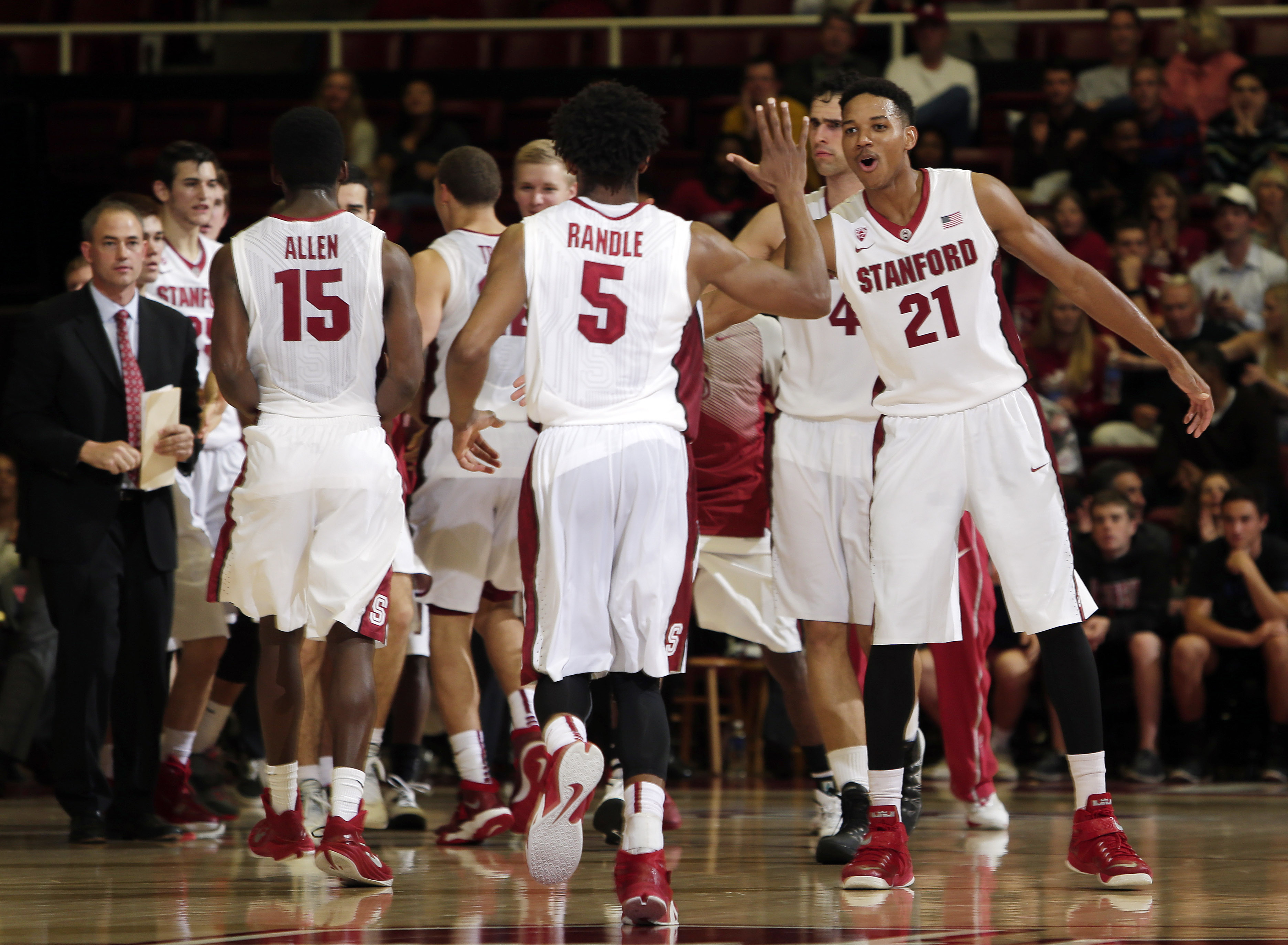 Stanford beats Wofford 74-59 in season opener
