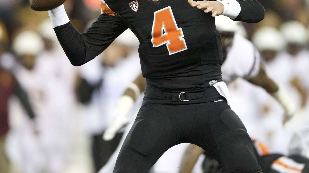 Oregon State upsets No. 7 Arizona State 35-27