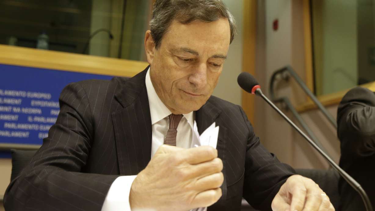ECB's Draghi: government bond purchases possible