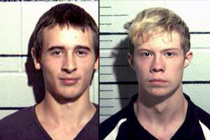 Denver Timothy Bell (left), 19, and Tristan Joseph Peterson Hirst (right), 19, pleaded guilty Monday, Nov. 17, 2014, in 8th District Court to burglary, a third-degree felony, and theft, a class B misdemeanor, for their role in an Oct. 15, 2014, burglary and vandalism incident at an LDS Church meetinghouse in Duchesne. (Photo: Duchesne County Jail)