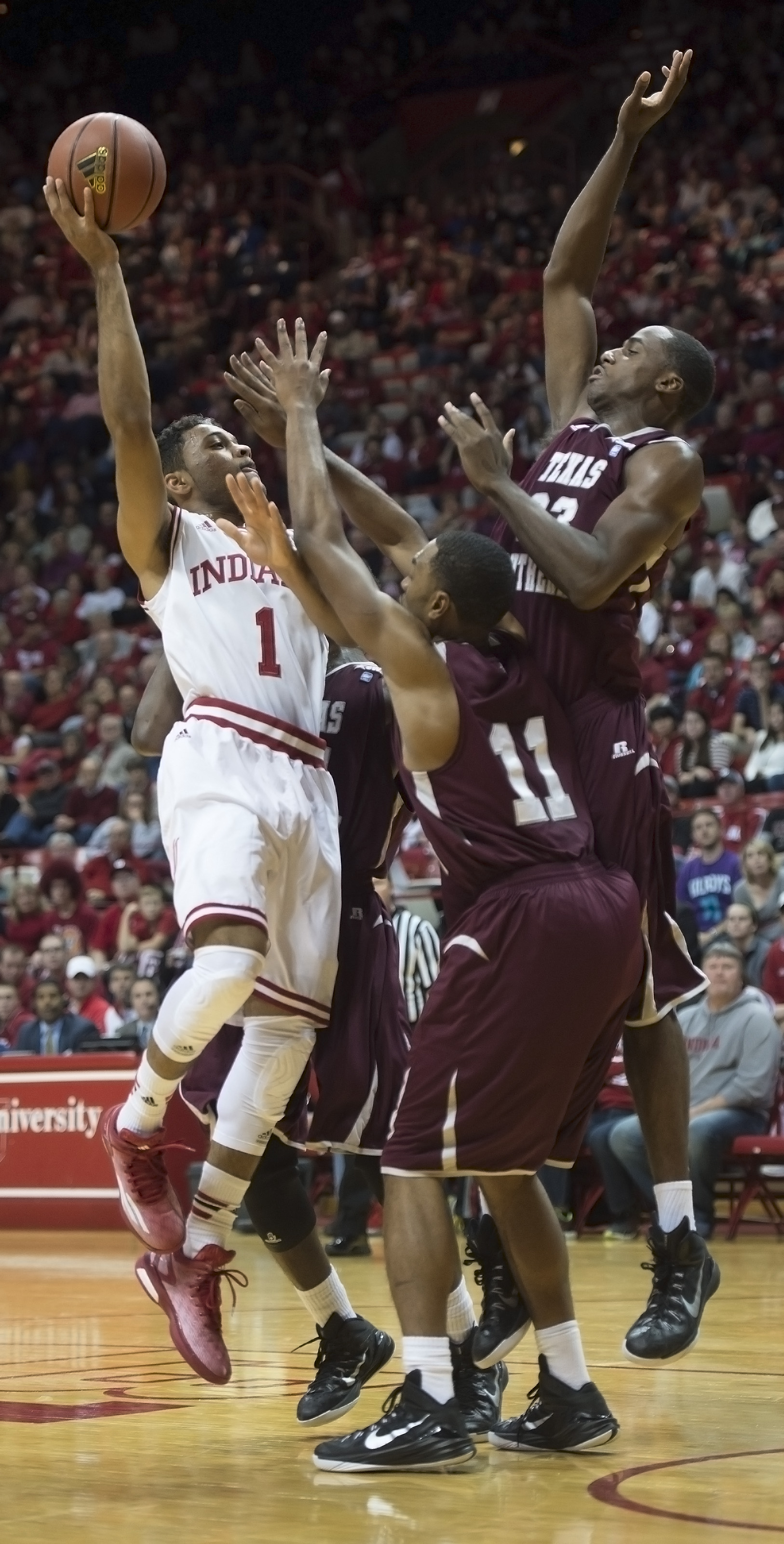 Johnson leads Hoosiers past Texas Southern 83-64