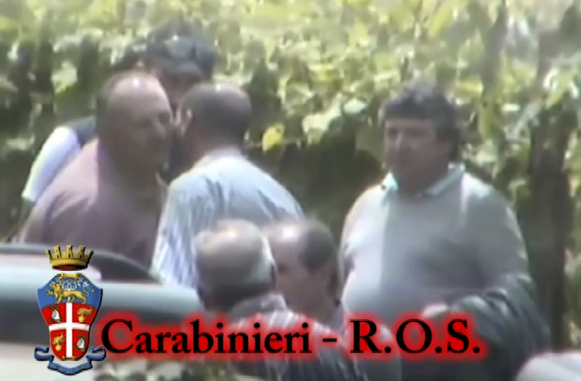 Italian mobsters take secret oath in police video