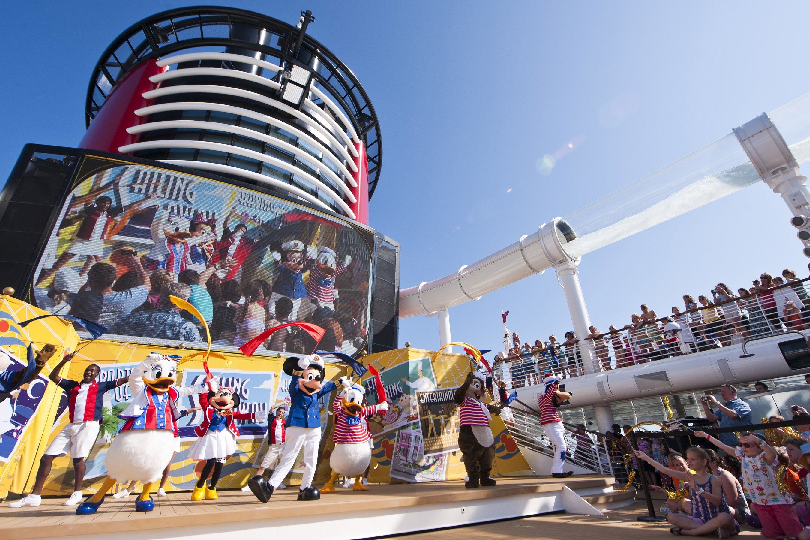 Best for families: Disney Cruise Line takes top honors for making cruising attractive for family members of all ages, ensuring enough grownup offerings so it's not just the children having a great time. (Credit: From Disney Cruise Line)